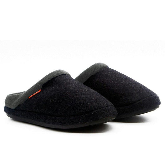 Archline Slip-On Slippers with Arch Support - Comfort Charcoal Marl, Size 36