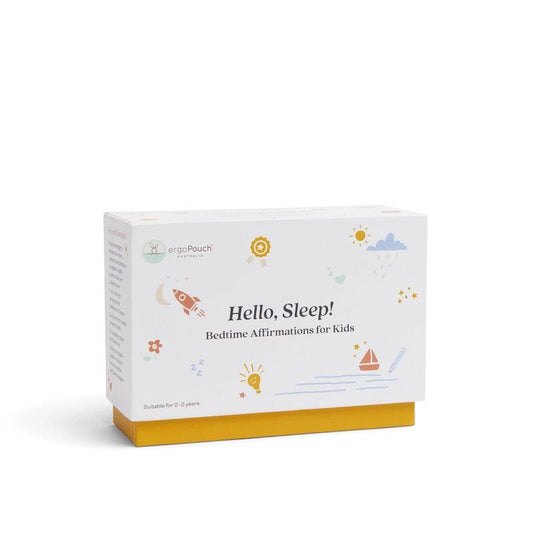 ergoPouch Hello, Sleep! Bedtime Affirmations for Kids (Multi, One Size)-Auzzi Store
