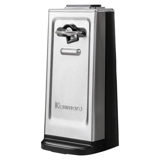 Kenmore Smooth Edge Automatic Can Opener - Black/Stainless Steel-Auzzi Store