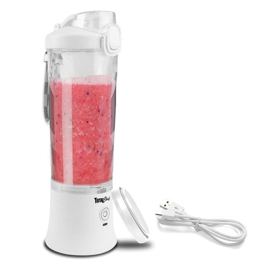 Total Chef Portable Blender, 600 ml - White-Auzzi Store