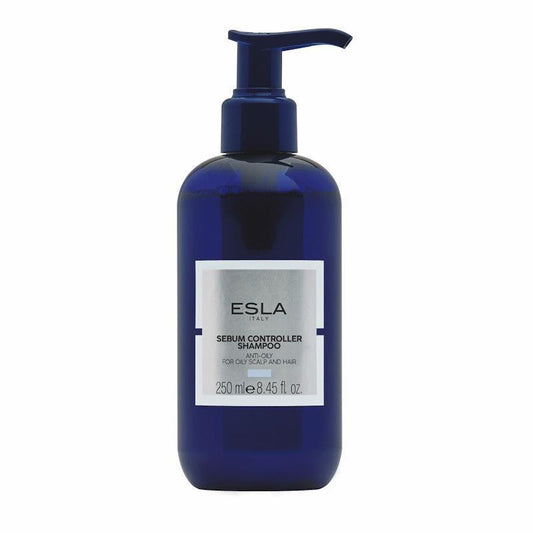 ESLA Sebum Controller Shampoo 250ml - Anti-Oily Formula for Scalp & Hair-Auzzi Store