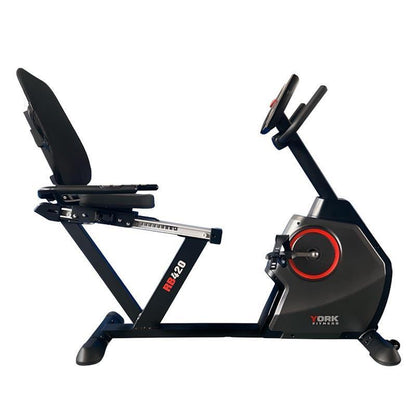 York RB420 Recumbent Exercise Bike - One Size