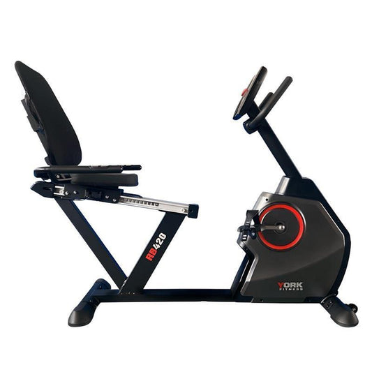 York RB420 Recumbent Exercise Bike - One Size