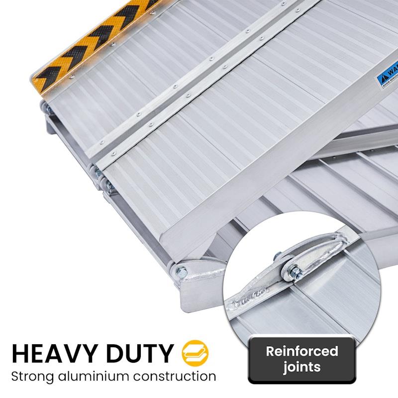 Kartrite 6 Feet Aluminium Portable Wheelchair Ramp R02