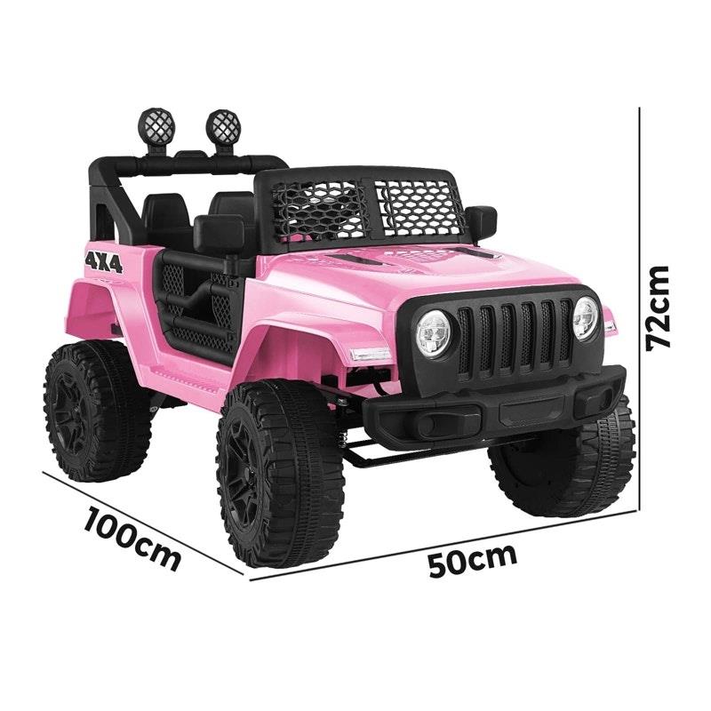 Mazam Kids Electric Ride On Car Jeep - Pink-Auzzi Store
