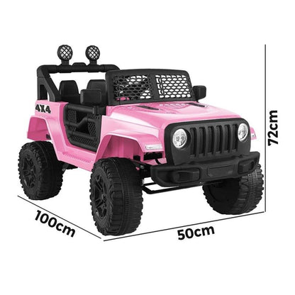 Mazam Kids Electric Ride On Car Jeep - Pink-Auzzi Store