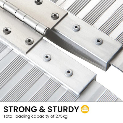 Kartrite 5 Feet Aluminium Foldable Wheelchair Ramp R01