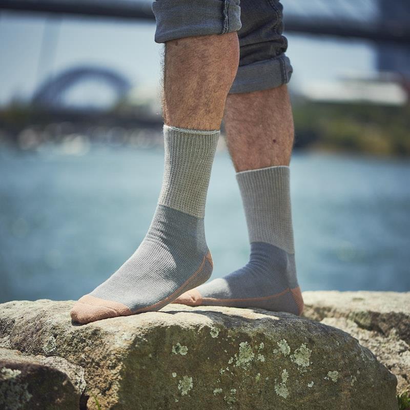 Glucology 6 Pack Mixed Classic Socks - Black, White, Grey - Medium