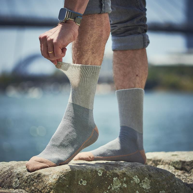 Glucology 6 Pack Mixed Classic Socks - Black, White, Grey - Extra Large