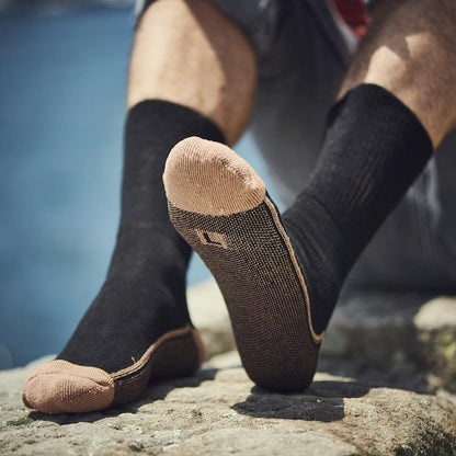 Glucology Copper-Based Loose Top Classic Socks - 2 Pairs Black Medium