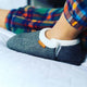Archline Closed Back Slippers with Arch Support - Comfort Grey Marl, Size 39 – view 10