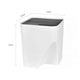 Clevinger 2pc Stackable Plastic Kitchen Trash Bin - 12L & 18L – view 12 - Auzzistore