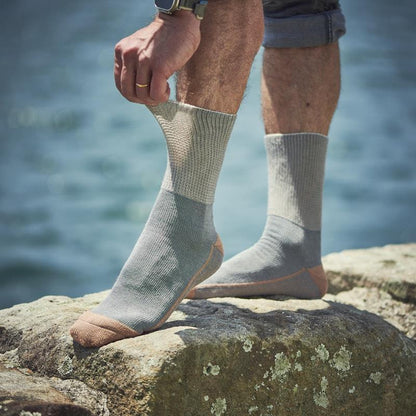 Glucology 6 Pack Mixed Classic Socks - Black, White, Grey - Extra Large