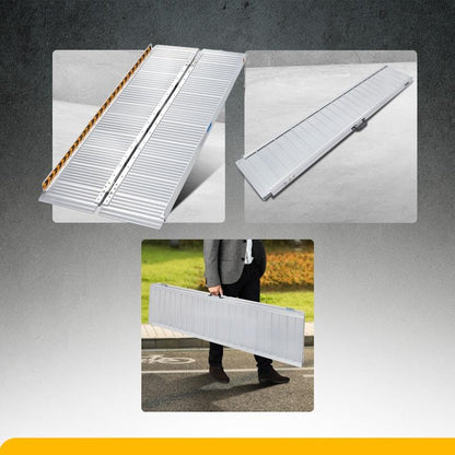 Kartrite 5 Feet Aluminium Foldable Wheelchair Ramp R01