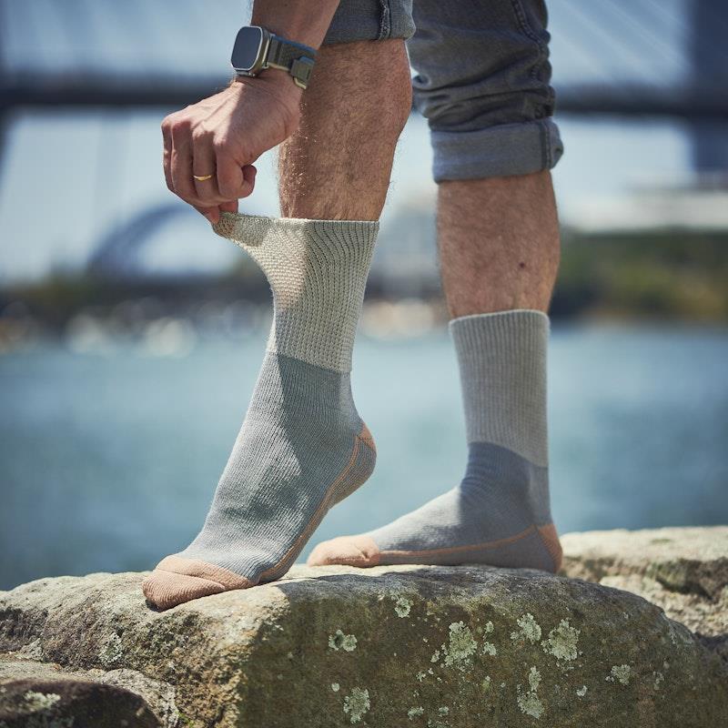 Glucology 6 Pack Mixed Classic Socks - Black, White, Grey - Small