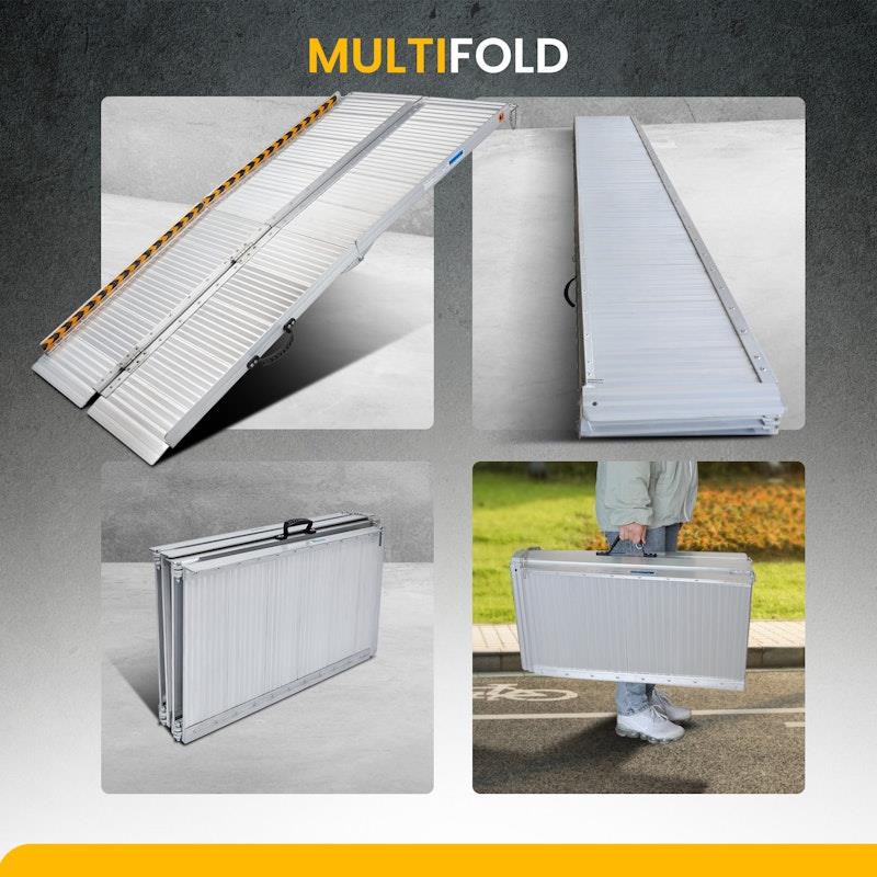 Kartrite 6 Feet Aluminium Portable Wheelchair Ramp R02