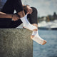 Glucology Copper-Based Loose Top Classic Socks - 2 Pairs White Small – view 14