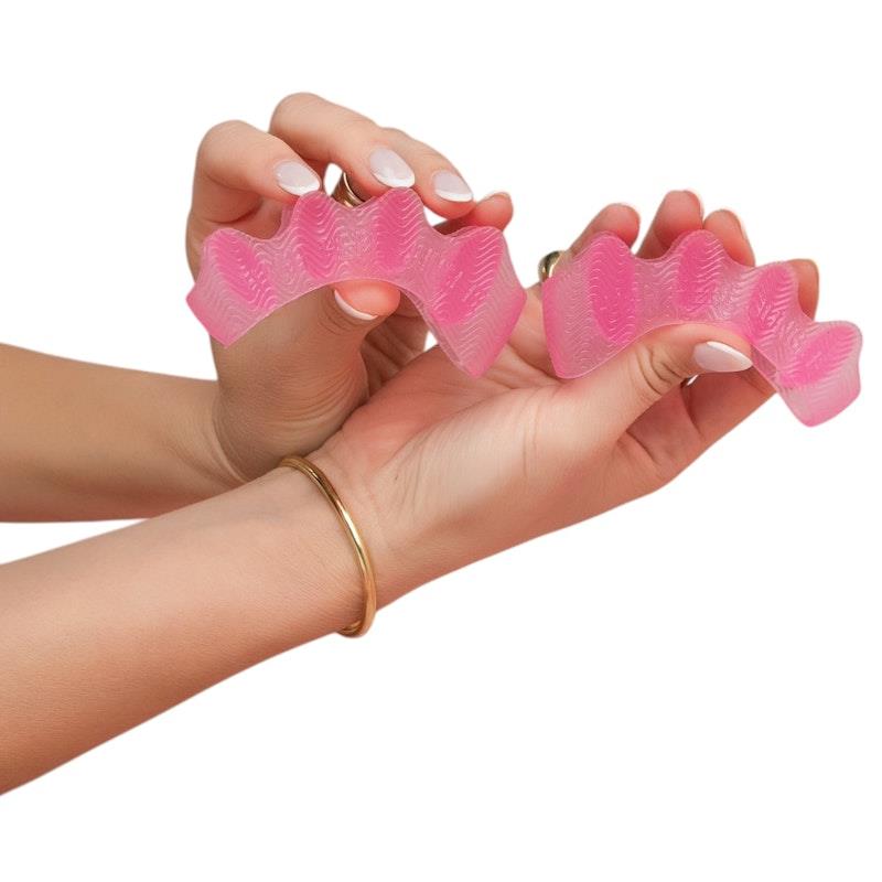 HIGH HEEL JUNGLE The After Party Premium Cotton Toe & Foot Alignment Socks + Silicon Gel Toe Spreader & Foot Alignment Separators Bundle-Auzzi Store