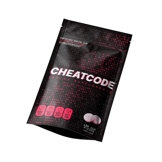 Cheatcode Energised Gaming Gum - Watermelon, 30 Pack-Auzzi Store
