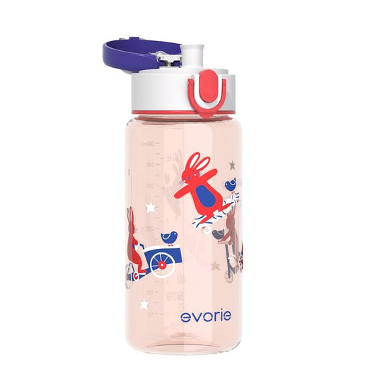 Evorie Tritan Kids Drinking Spout Water Bottle 380mL - Perfect for Little Hands-Auzzi Store