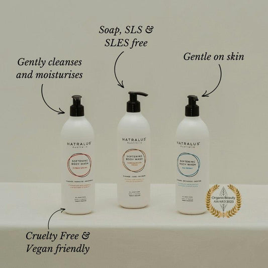 Natralus Softening Body Washes Bundle - Natural Cleansing Experience – view 2