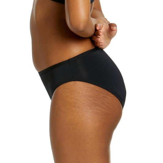Love Luna Teen Period Swim Bikini Brief - Black (Size 6-8)-Auzzi Store