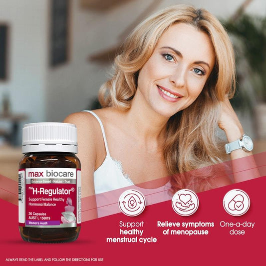 Max Biocare H-Regulator® 30 Capsules - Hormonal Balance Support