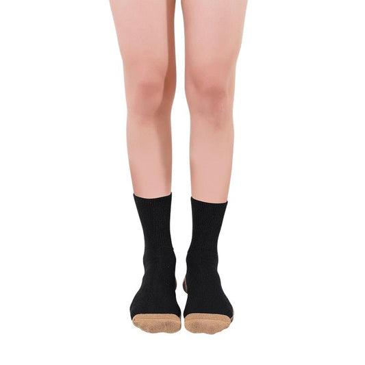 Glucology Copper-Based Loose Top Classic Socks - 2 Pairs Black Small – view 2 - Auzzistore