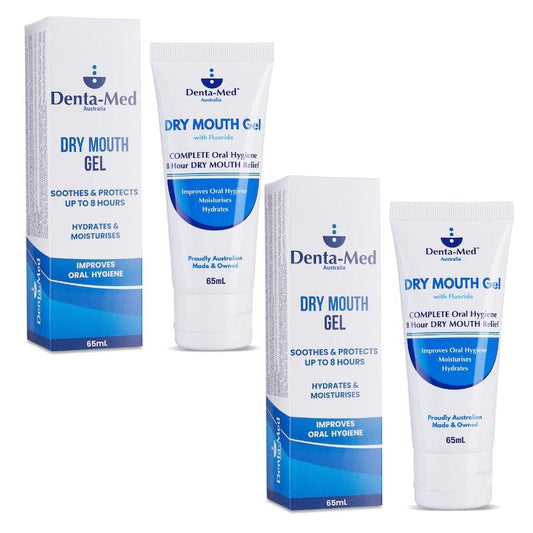 Denta-Med Dry Mouth Gel Twin Pack 65mL - On-the-Go Relief – view 2