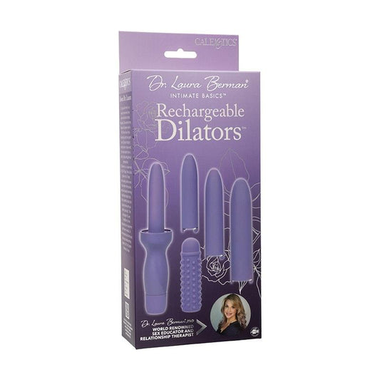 CalExotics Dr. Laura Berman Rechargeable Dilators Set Purple - Ultimate Pleasure Set-Auzzi Store