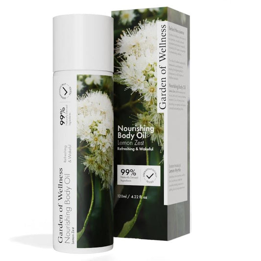 Garden of Wellness Nourishing Body Oil Lemon Zest 120ml - Refresh and Restore