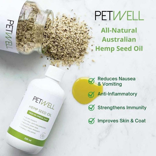 PetWell Hemp Seed Oil - 250ml