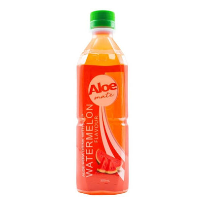 Aloe Mate Aloe Vera Drink 500mL Watermelon - 20 Pack