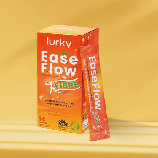 Lurky EaseFlow Fibre with Vitamin C & B2 - 14 Sachets