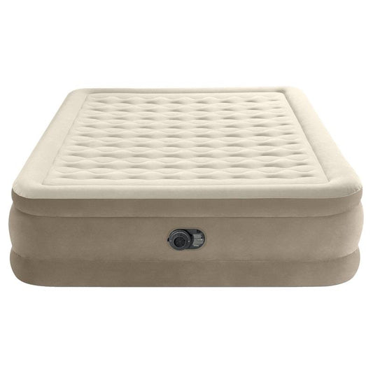 Intex Dura-Beam Deluxe Ultra Plush Queen Air Mattress - Auzzistore
