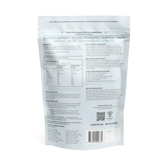 Chief Collagen Protein Powder (30 Serves) - Creamy Vanilla Bliss-Auzzi Store