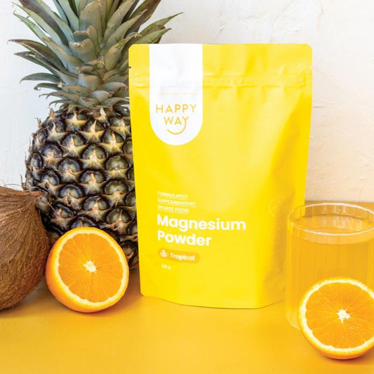 Happy Way Tropical Magnesium Powder 315g - Relaxation & Muscle Support