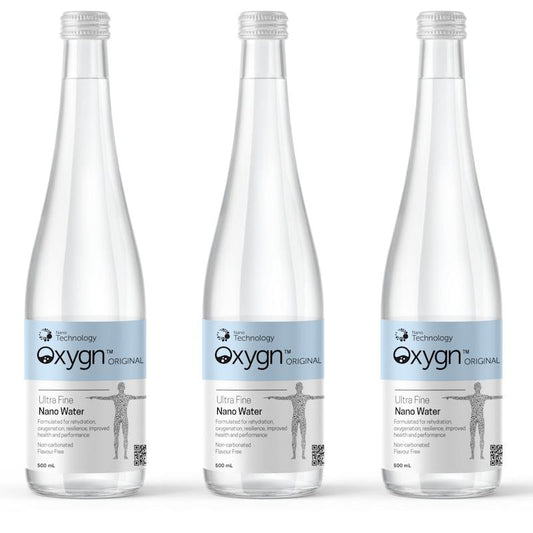 Oxygn Original Nano Water 500mL - 12 Pack