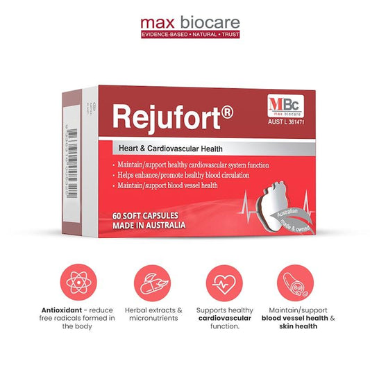 Max Biocare Rejufort 60 Capsules