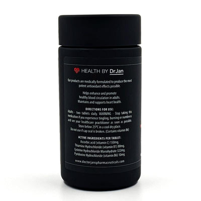 Health by Dr Jan Heart Health Antioxidant Supplement 60 Vegan Tablets
