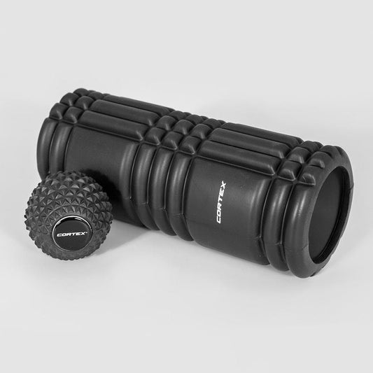 CORTEX GridSoft EPP Foam Roller & Massage Ball Set - Recovery Essentials
