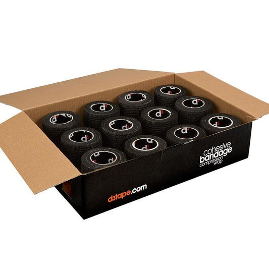 d3 Cohesive Wrap 75mm x 5m - Box of 12 Rolls