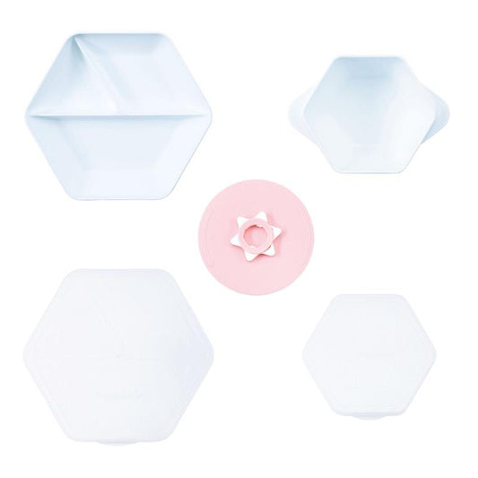 Tiny Twinkle 'Grow with Me' Feeding Set - Rose (5 Pieces)