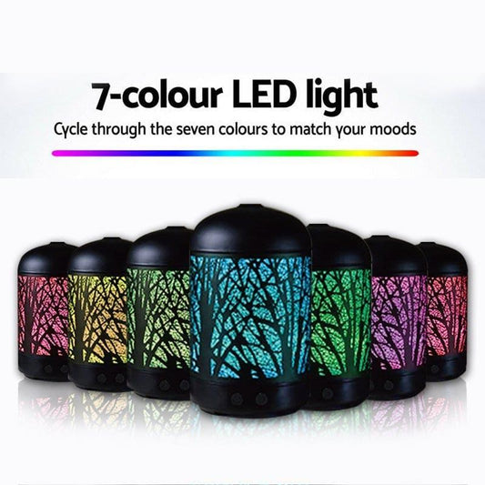 Clevinger Ultrasonic Touch Control Colour Changing Diffuser / Air Humidifier - 1 Unit – view 2 - Auzzistore