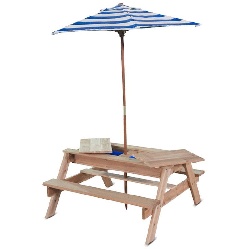 Lifespan Kids Sunrise Sand & Water Table with Umbrella - Outdoor Fun