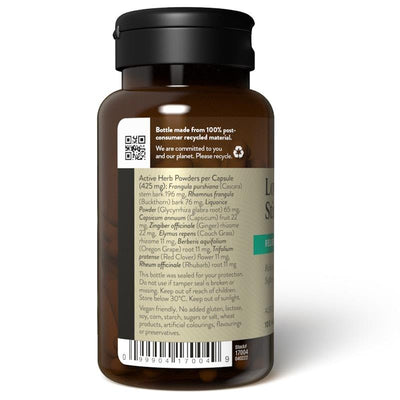 Nature's Sunshine Lower Bowel Stimulant, 100 Vegan Capsules with 9 Herbs