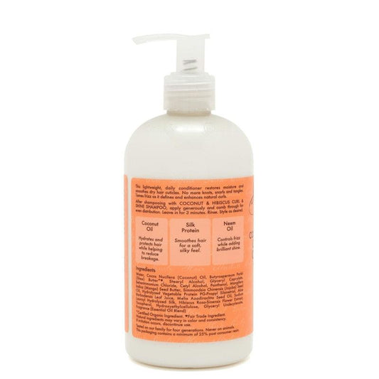 SheaMoisture Coconut & Hibiscus Curl & Shine Conditioner - 384ml