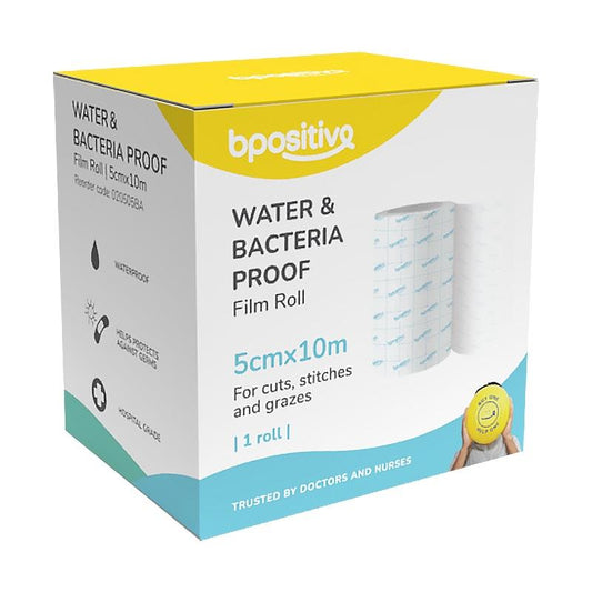 bpositive Waterproof & Bacteria-Proof Roll - 5cm x 10m
