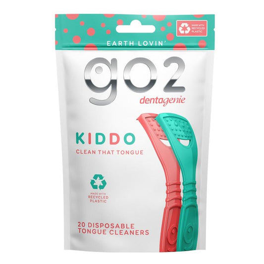 GO2 Dentagenie Kiddo Tongue Cleaner - 20 x 3 Multipack
