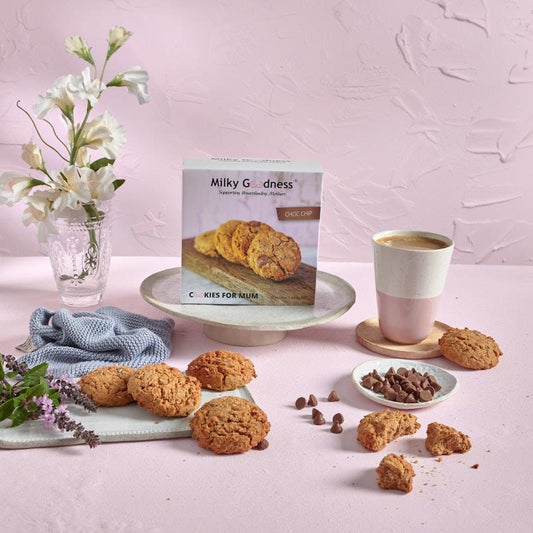 Milky Goodness Chocolate Chip Lactation Cookies - 12 Pack - Auzzistore